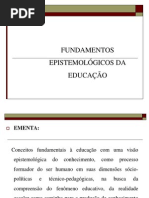 2009.2 Fundamentos Epistemológicos