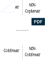 1.02 - Collinear & Coplanar Foldable