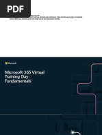 MS-900 Fundamentals