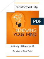 The Transformed Life: A Study of Romans 12