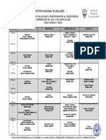 Horario de Examenes 2023