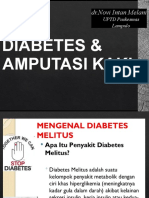 Pencegahan Dan Perawatan Kaki Diabetik