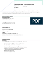 Izabela Grembi CV