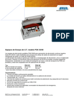 Ds DC HV Tester PGK 50 80 Baur Es-Es