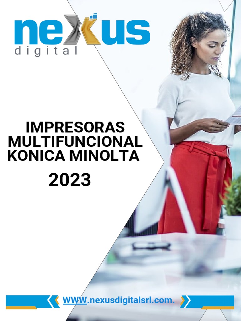 Impresoras Multifuncionales Konica Minolta | PDF | Impresora ...