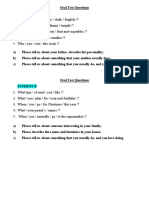 Oral Test Questions 1.1 PDF