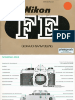 Nikon Fe German