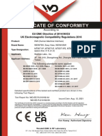 CE Certificate MT8071iP MT6071iP MT8071iP2