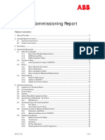 ACS1000 Commissioning Report: Table of Contents