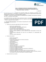 Instructivo Retiro-Correccion Del Mercado Productos-Farmaceutico 2014