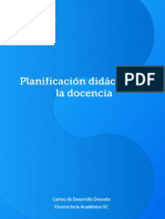 PDF Planificación Didáctica de La Docencia