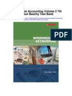 Intermediate Accounting Volume 2 7th Edition Beechy Test Bank