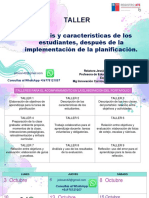TALLER 10 Características de Los Estudiantes PDF Oct 2022