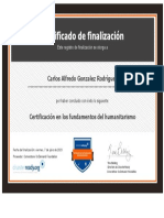 Certificate (1) FUNDAMENTOS HUMANITARIOS