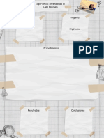 Documento A4 Investigación Científica Dibujo Vector Gris