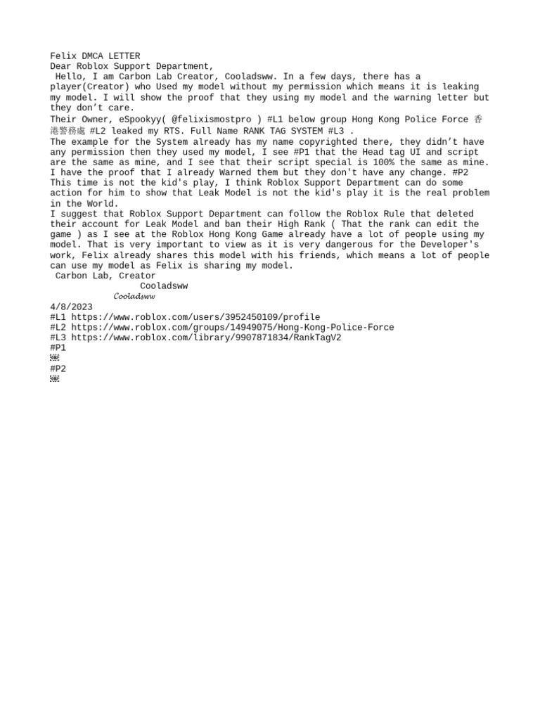 Letter 2 | PDF