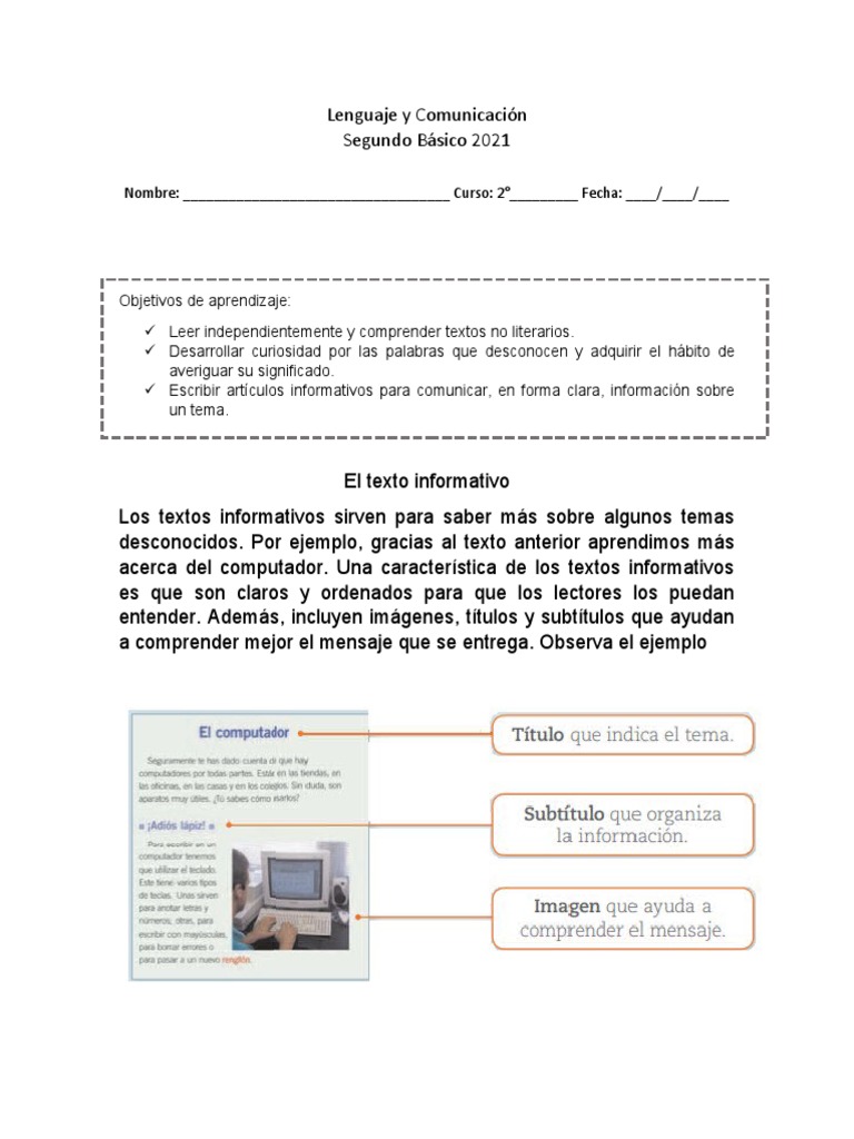 Texto Informativo: El Cóndor Andino | PDF | Aves | Ornitología
