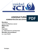 Act 3 Administración de La Capacitación