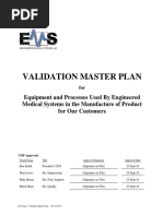 Validation Master Plan 9 25 16