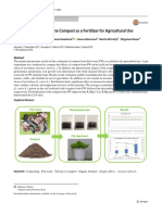 Valorization of Fish Waste Compost As A Fertilizer For Agricultural Use
