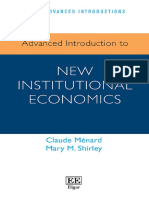 (Elgar Advanced Introductions) Claude Ménard, Mary M. Shirley - Advanced Introduction To New Institutional Economics-Edward Elgar Publishing (2022)