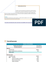 Formato de Estado de Resultados en Excel