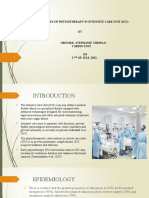 Roles of Physiotherapy in Intensive Care Unit (