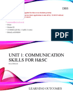 Communication Lesson PP