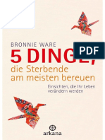 5 Dinge, Die Sterbende Am Meisten Bereue - Ware, Bronnie