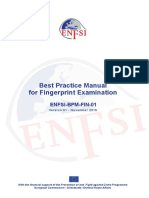 Fingerprint Examination Enfsi