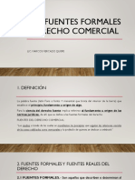 Tema 3 Fuentes Formales Del Derecho Comercial