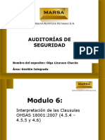 Auditorías de Seguridad - Módulo 6