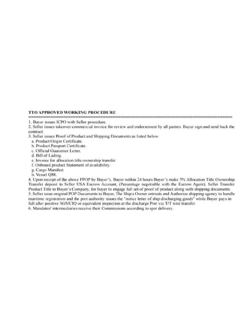 Procedure | PDF