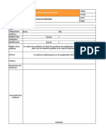 Formatos de Auditoria F. A