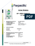 Ficha Tecnica Urea Fosfato