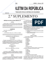 Lei Do Trabalho - Nova Lei Do Trabalho - Lei N.º 13-2023, de 25 de Agosto