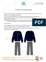 ACUERDO DE UNIFORME (Editable)