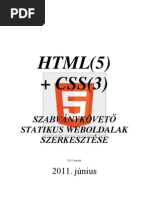 Download Html5 Css3 Osszefoglalo v5 by Fekete Dvid SN66817598 doc pdf
