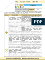 2do Grado Septiembre - 01 Conozcámonos Mejor para Hacer Equipo (2023-2024)