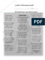 Evaluación Poema "El Rey de Papel"