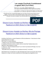 Comment Pirater Un Compte Facebook Gratuitement Et Sans Logiciel 2023 2bchchezun