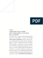 Inscripcion Archivo de Plano