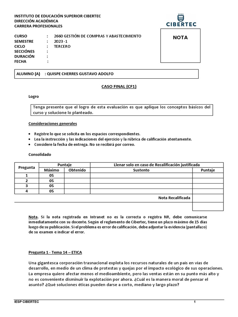 Gestión de Compras y Abastecimiento 2023 | PDF | Marketing | Economias