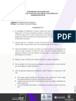 Cuestionario N°1. Fundamentación Económica Grupo 1