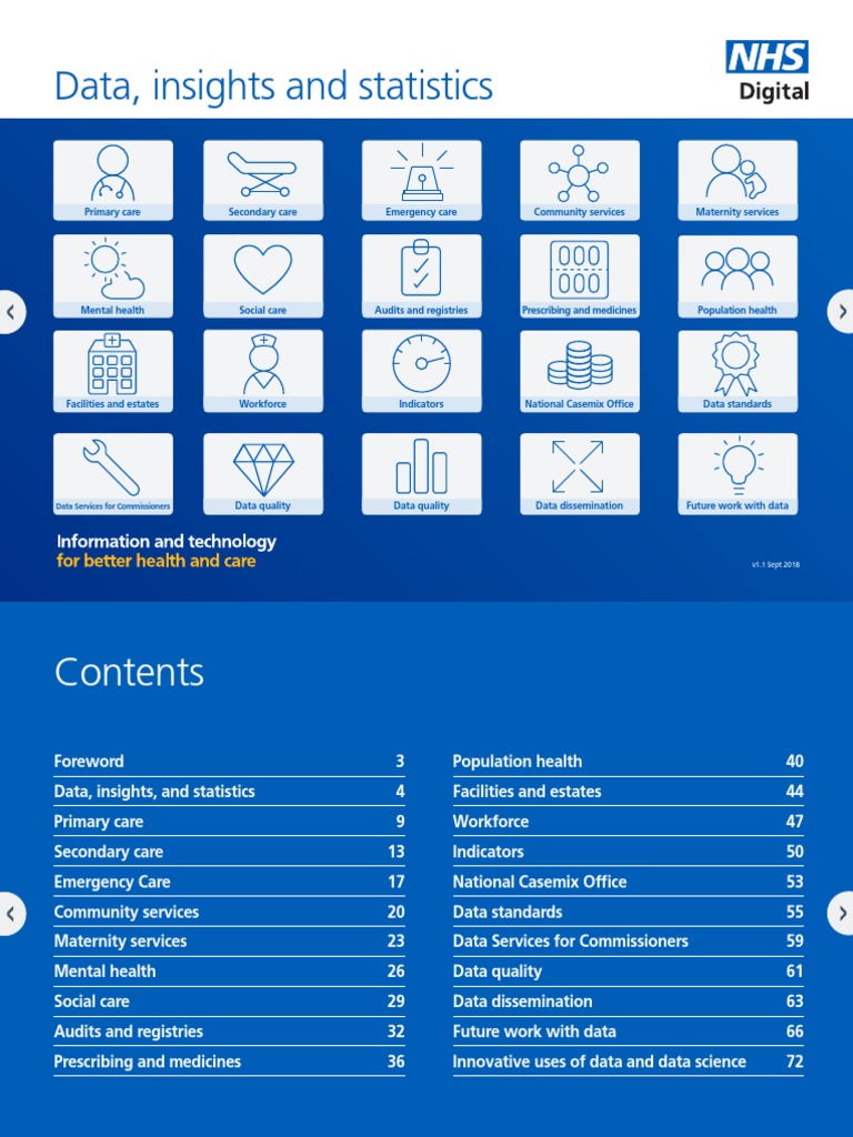 Data Insights and Statistics Download | PDF | National Health Service ...