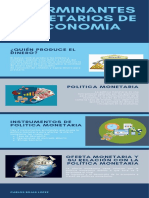DETERMINANTES MONETARIOS DE LA ECONOMIA Infografia