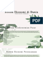 Sistem Ekonomi Di Dunia