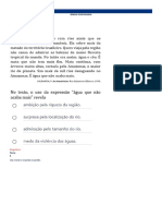 Prova Paulista - Português - 7º Ano