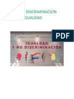 No A La Discriminacion