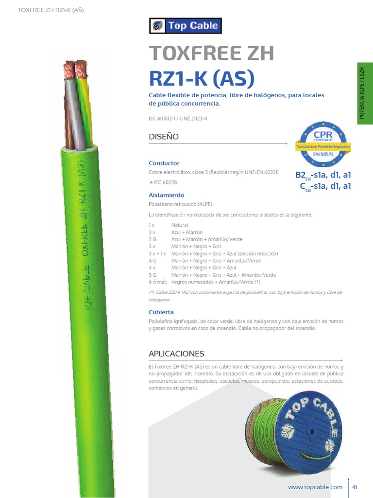 rz1k (As) Top Cable | PDF